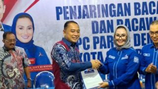 Wali dan Wawali Kota Surabaya Silaturahmi ke DPC Demokrat.
